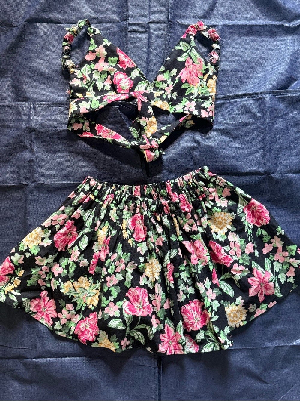 Upcycled Laura Ashley Set